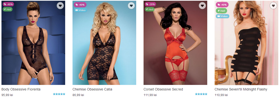 lenjerie intima de dama