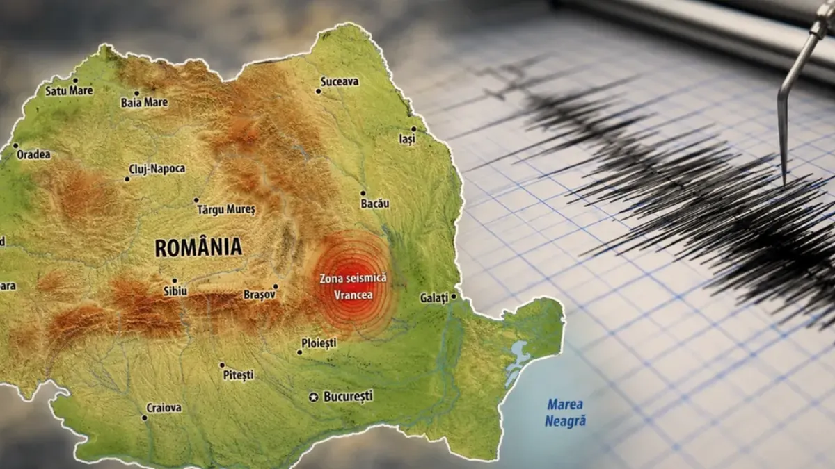 Două cutremure în Vrancea, unul de 3,1 grade, în noaptea de luni spre marți